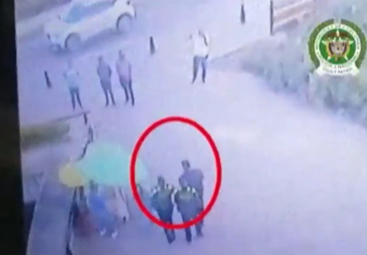 El hecho se registró en un centro comercial en Chía, Cundinamarca.