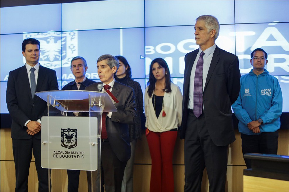 El alcalde Enrique Peñalosa reiteró el compromiso de la capital con el posconflicto. /Archivo.