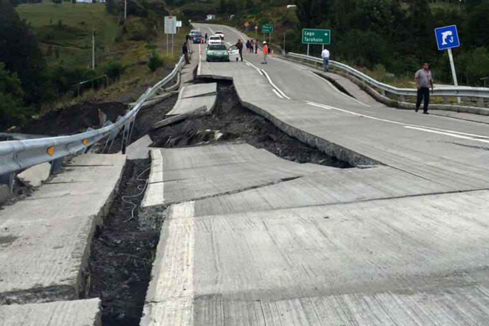 Imágenes de los estragos que causó el terremoto en Chile