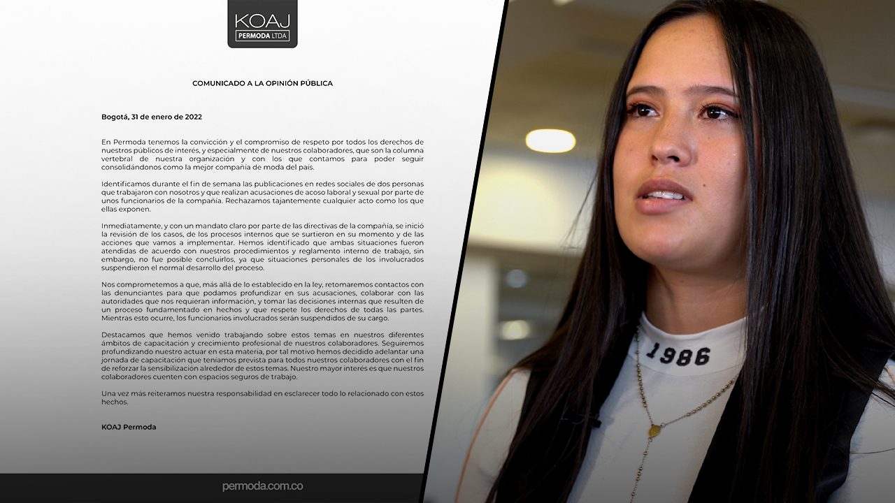 Bogotá: Fiscalía imputó cargos a exgerente de Koaj por acto sexual violento agravado