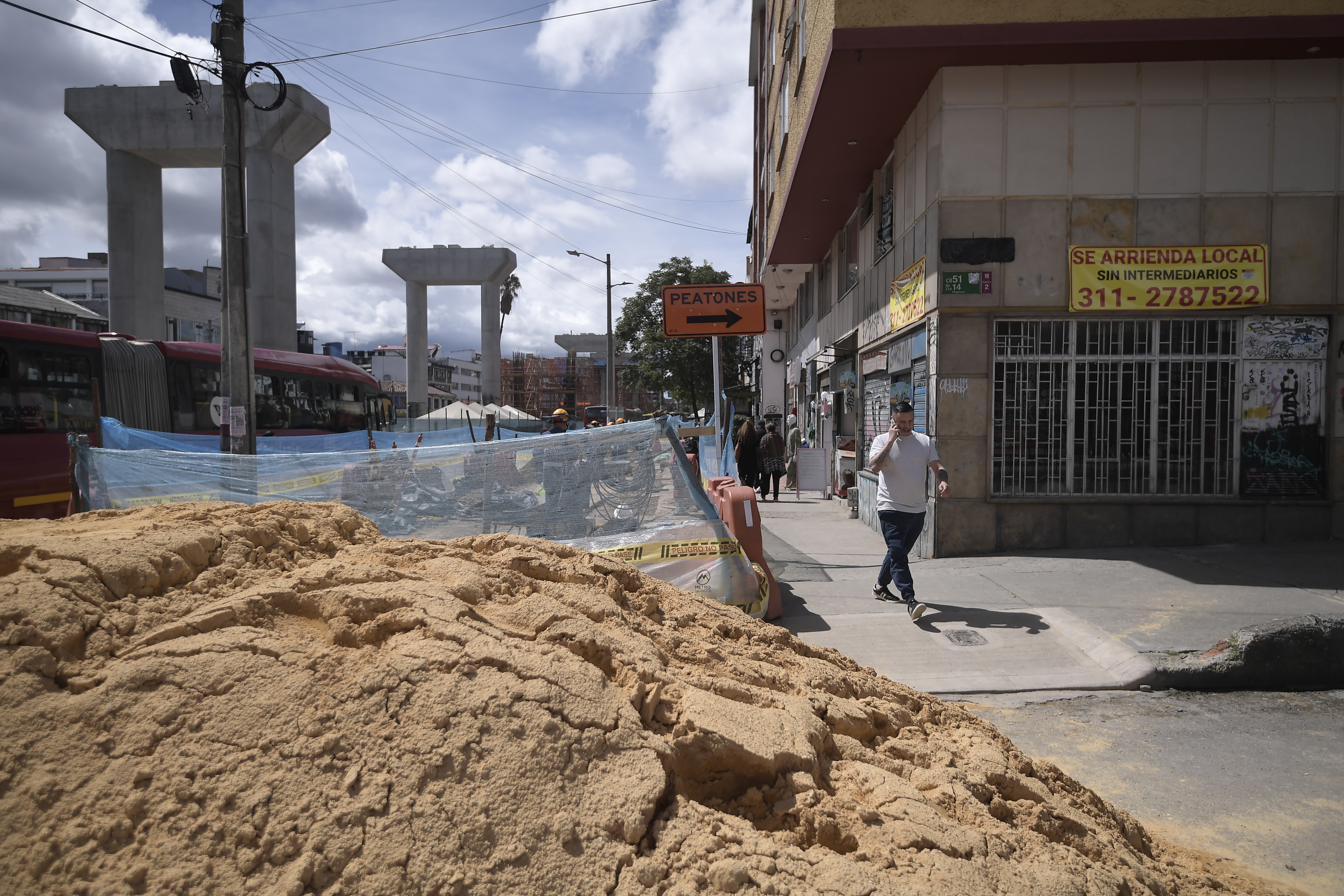 Estudio analizó más afectaciones económicas en zonas cercanas a obras del metro