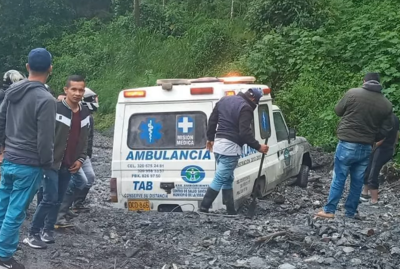 La situación en el municipio también ha afectado las vías terciarias que dificultan el transporte de alimentos.