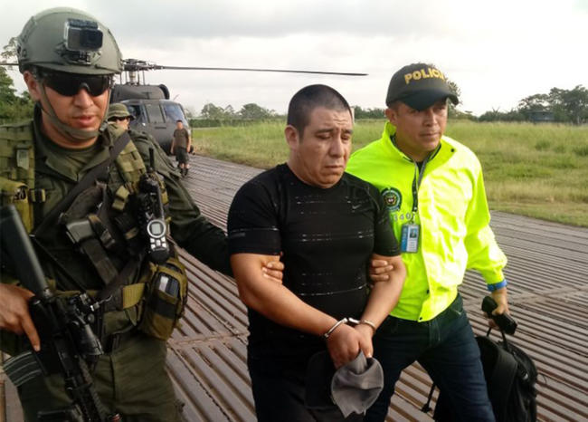 Capturan a narco que intentó colarse en la JEP