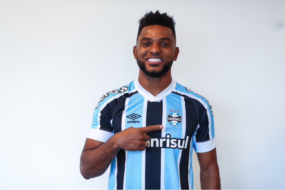 Miguel Ángel Borja, nuevo jugador de Gremio de Porto Alegre
