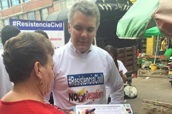 Uribismo inició la campaña en contra del plebiscito por la paz