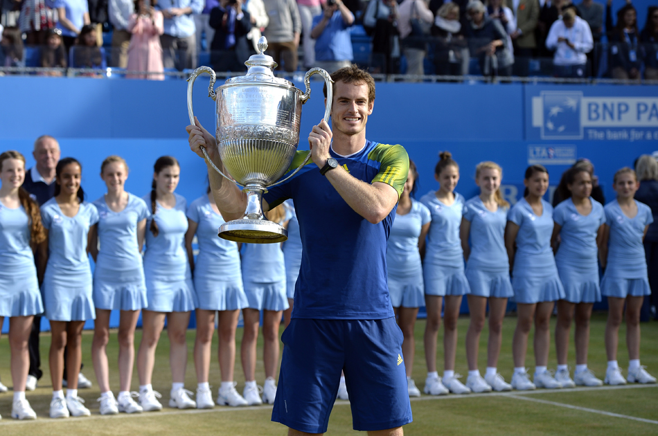 Andy Murray venció a Marin Cilic y se coronó en Queen’s