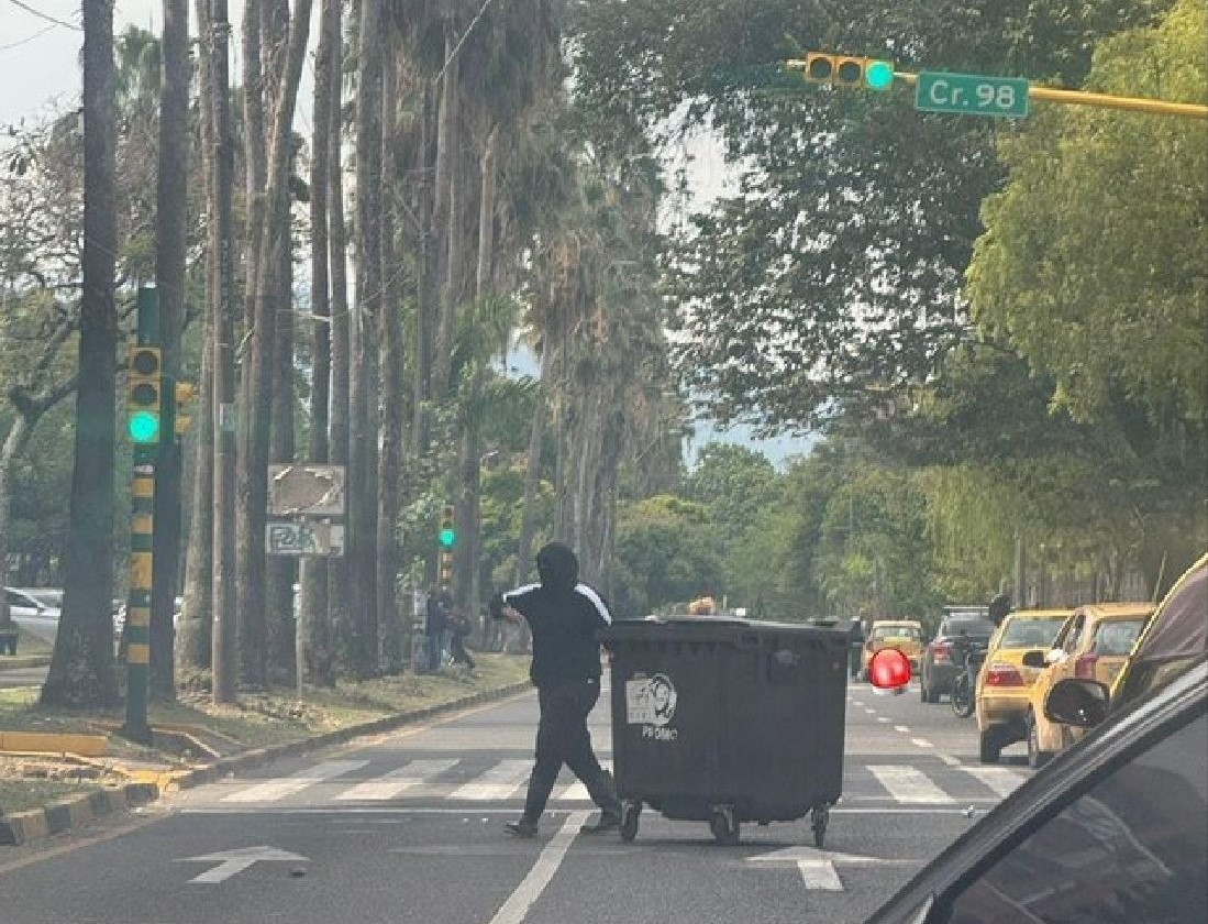 Se registraron nuevos disturbios en la Universidad del Valle, en Cali