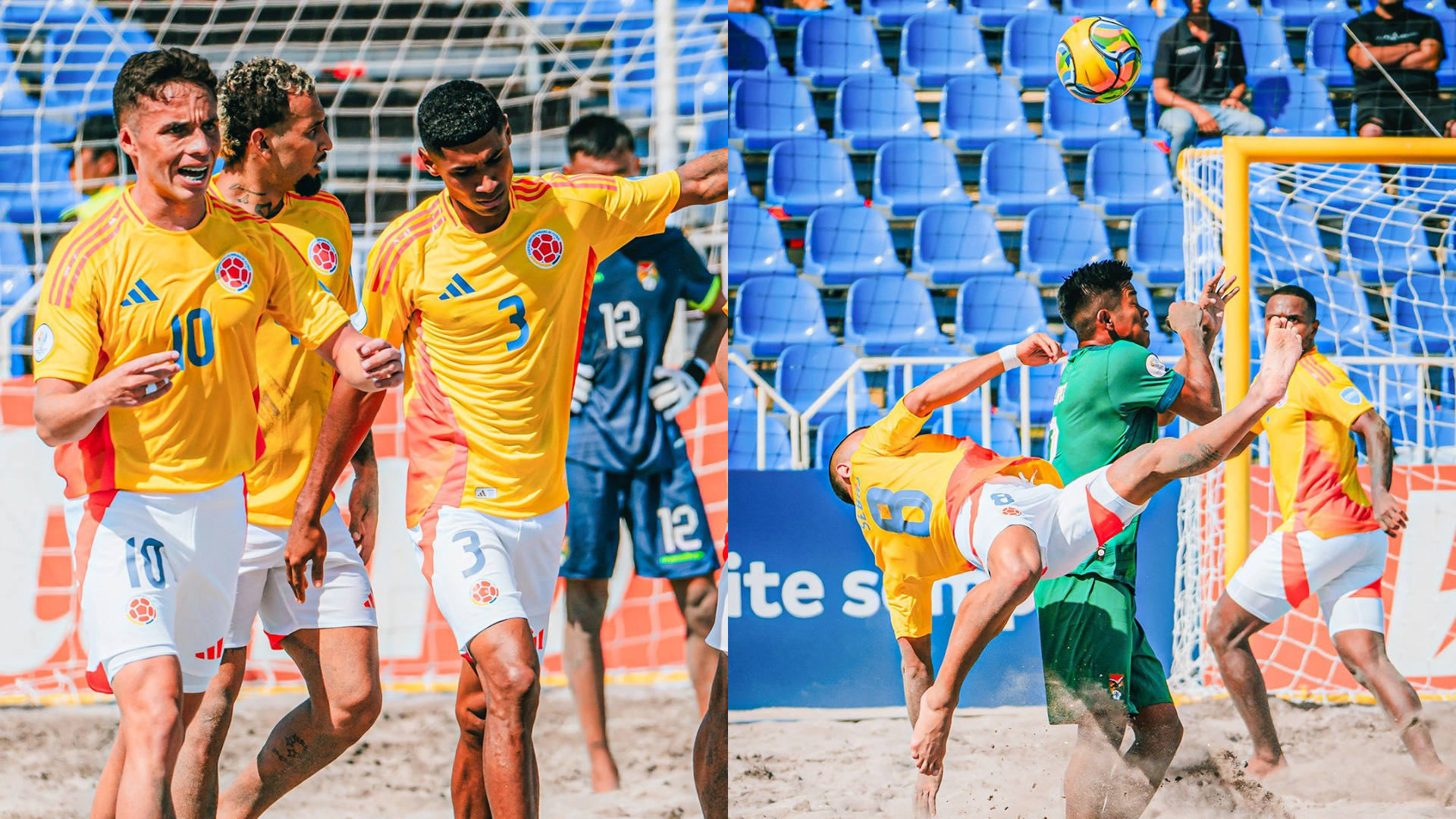 Colombia debutó con victoria en la Copa América de Fútbol Playa 2025