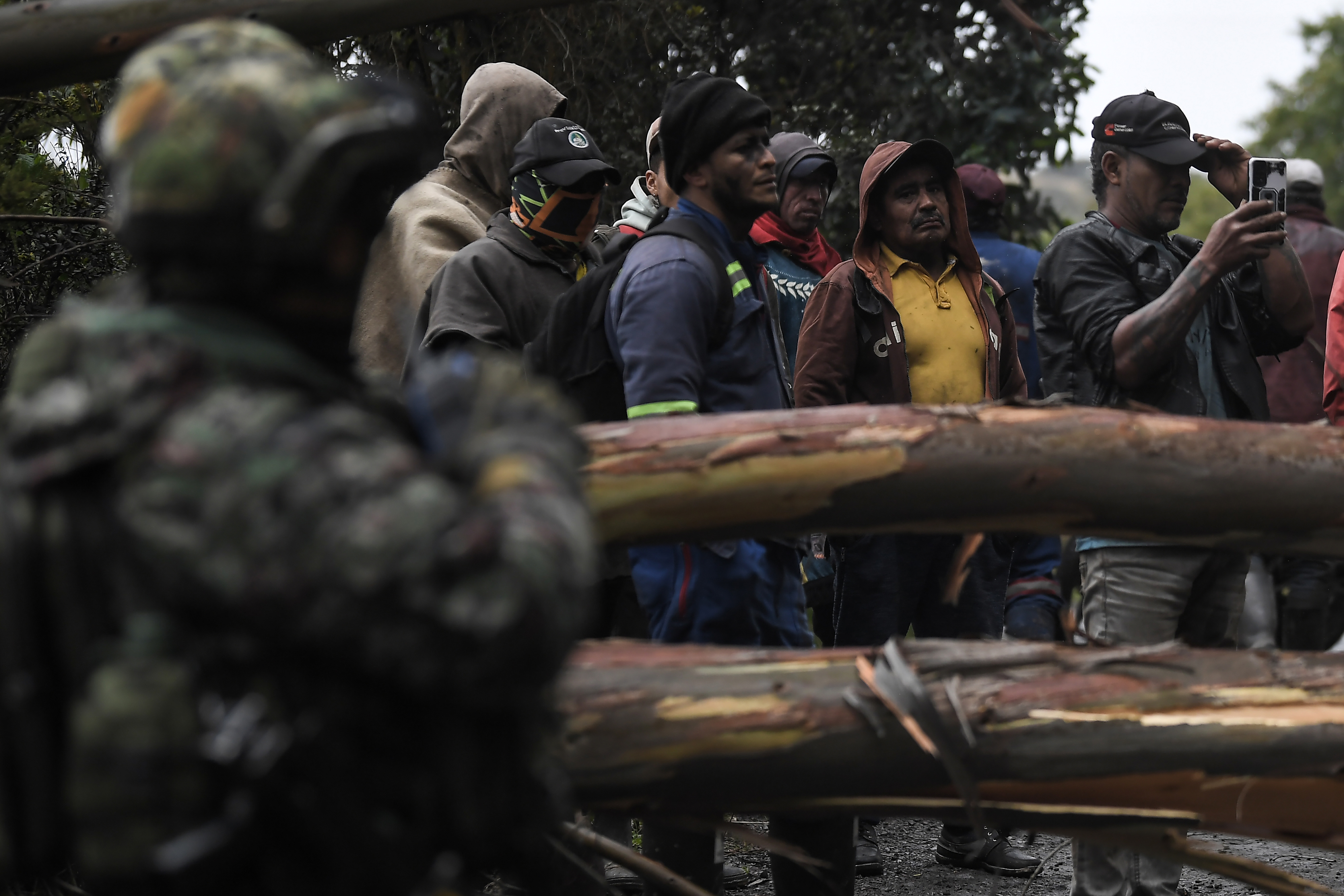 Operativo contra la minería ilegal de carbón en el Páramo de Rabanal