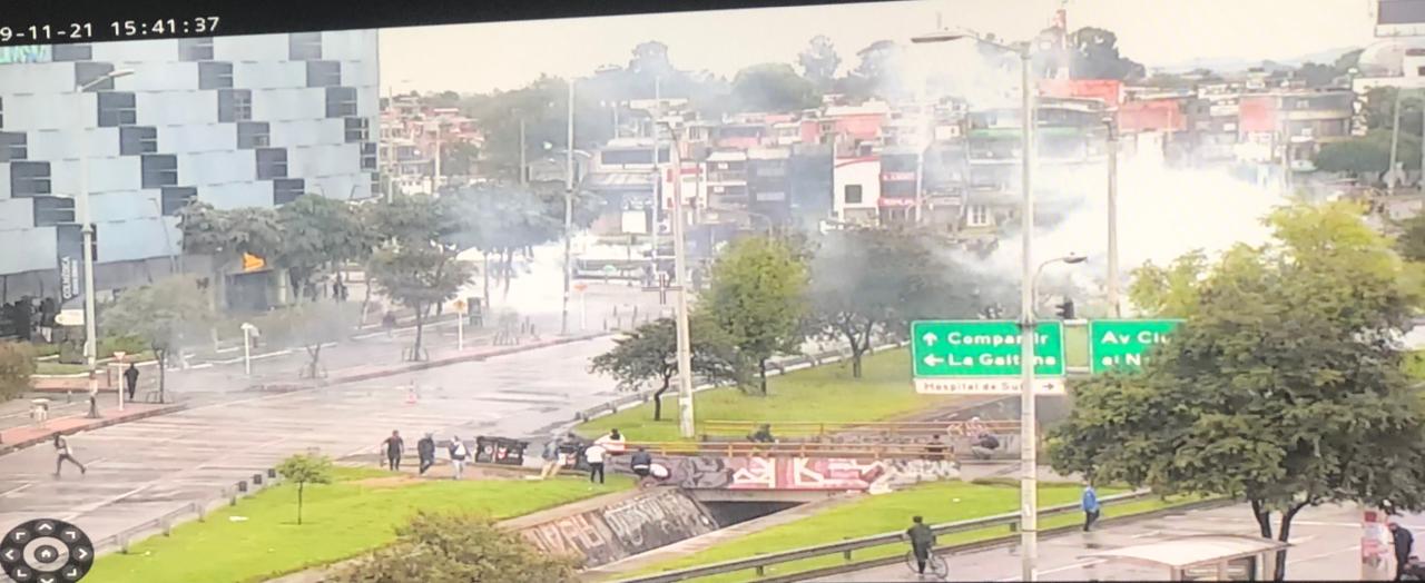 2:30 p.m.:se restringe la operación de la troncal El Dorado, por lo que solo se mantienen en funcionamiento la troncal del Norte, desde la estación Terminal hasta Alcalá.