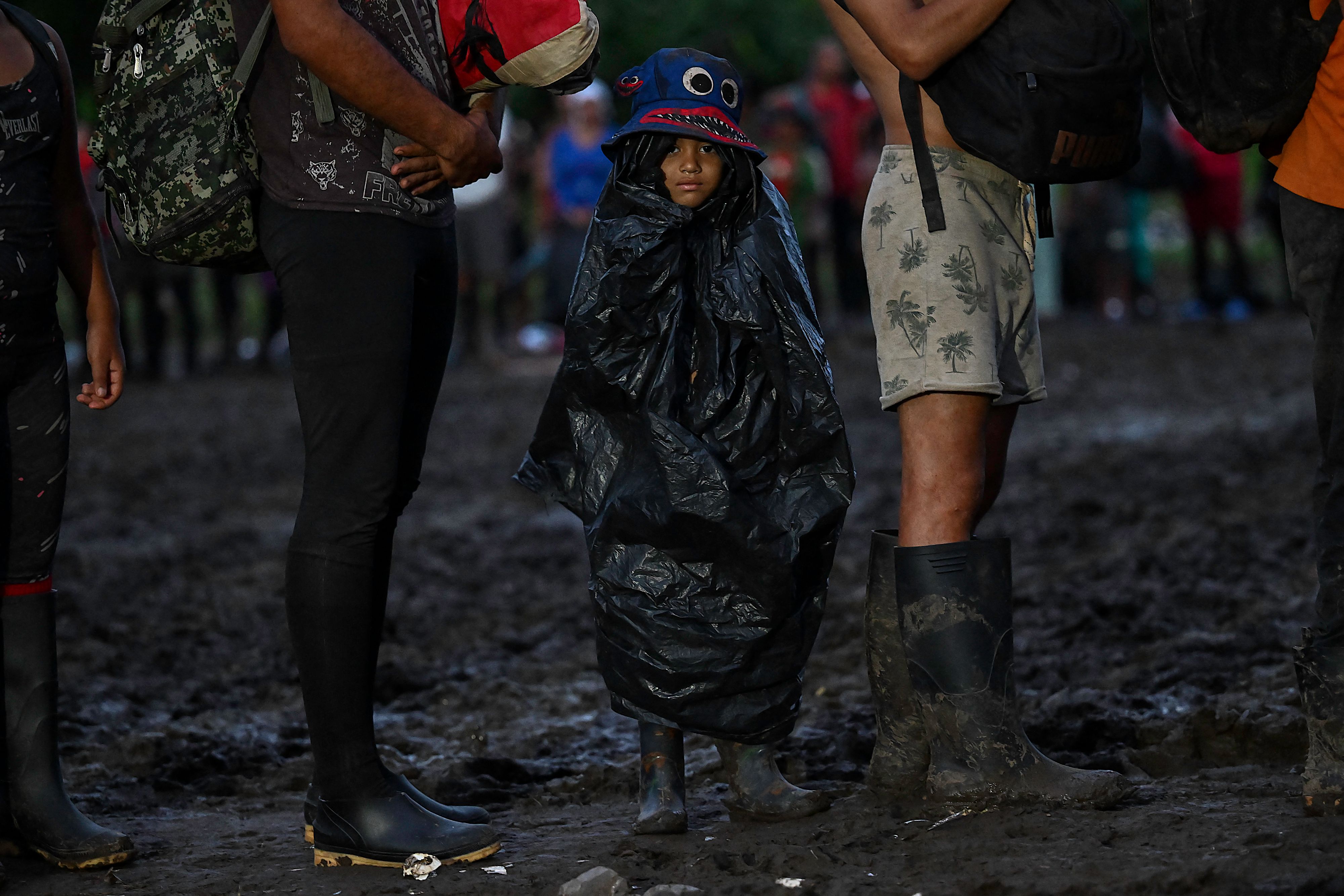 Niños Migrantes en el Darién