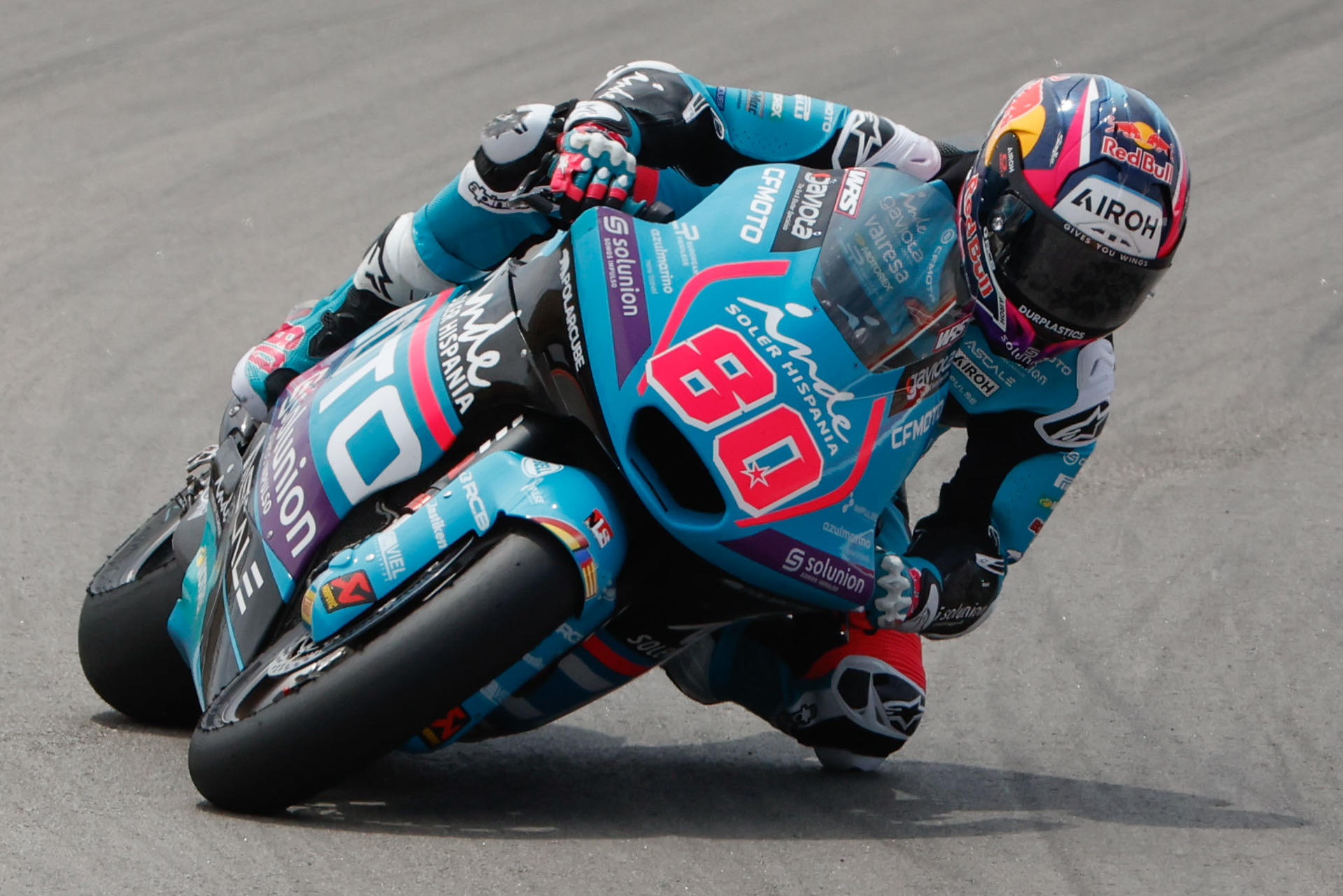 Una sanción le quitó a David Alonso su primera pole position en Moto2