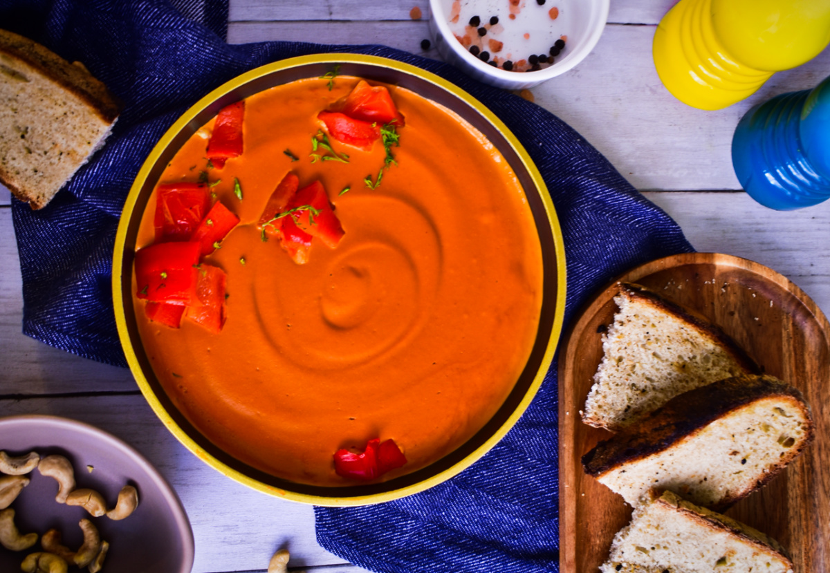 Dip de pimentones asados, aquí va la receta que estabas buscando