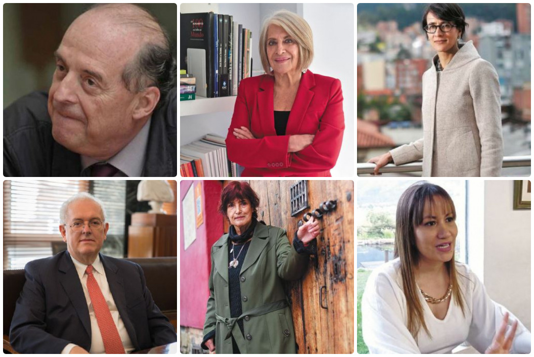 Los primeros nombramientos que hizo Petro para su gabinete: Leyva, Ocampo, López, Ariza, Muhamad y Corcho.