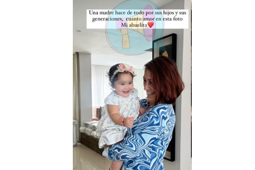 Este fin de semana, Andrea Valdiri y su ex Lowe León se lanzaron fuertes indirectas en redes sociales. Tras las polémica, la bailarina compartió una foto de su exsuegra con su hija. ¿Se parecen?