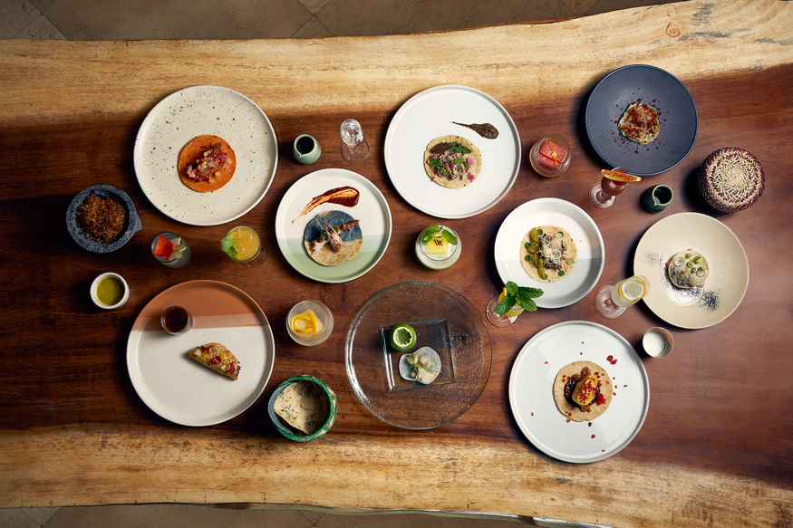En la nueva hotelería de lujo, el verdadero diferenciador está en la cocina. Estos son algunos de los platos de Gustavo Pinet, Chef de Waldorf Astoria Los Cabos Pedregal.