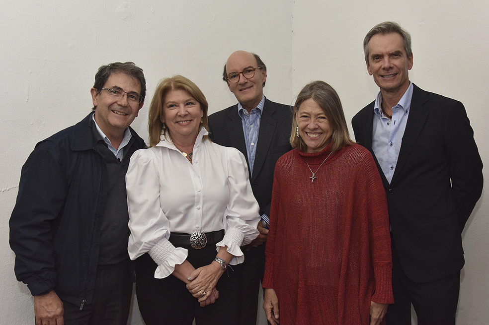 Arturo Lleras, María Lia Neira, Alberto cuellar y Ricardo Duran