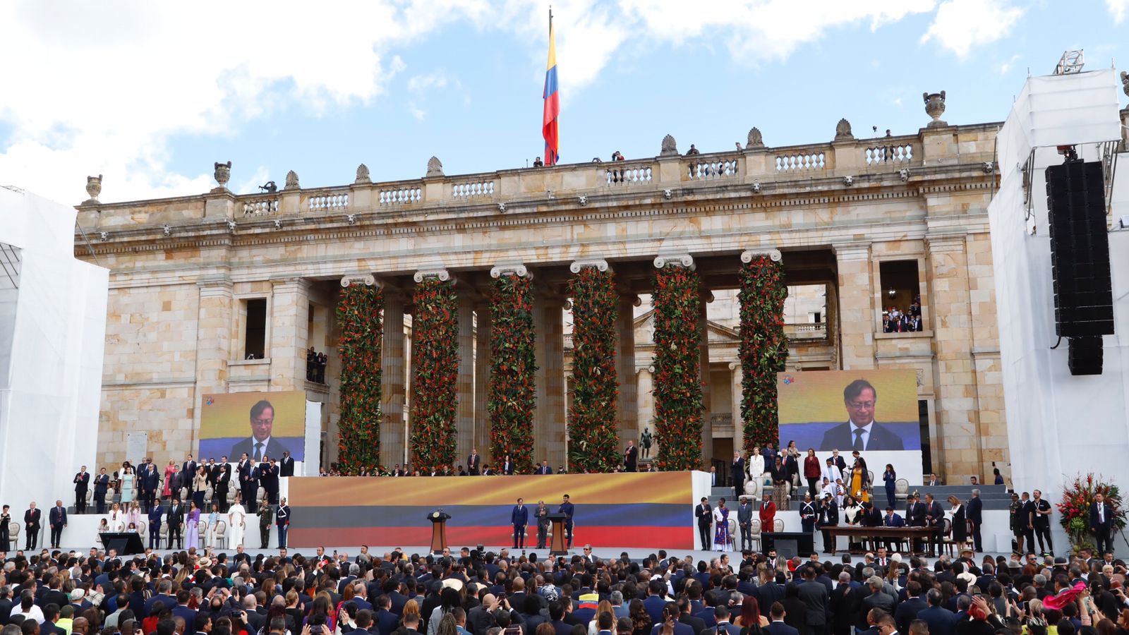 Posesión del presidente Gustavo Petro.