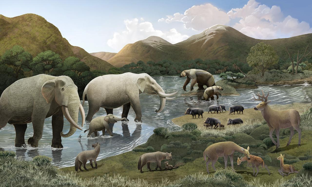 ¿Cómo eran los mastodontes que habitaban Colombia?