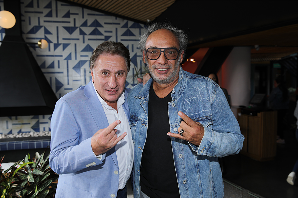 José Simhon y Julio Correal