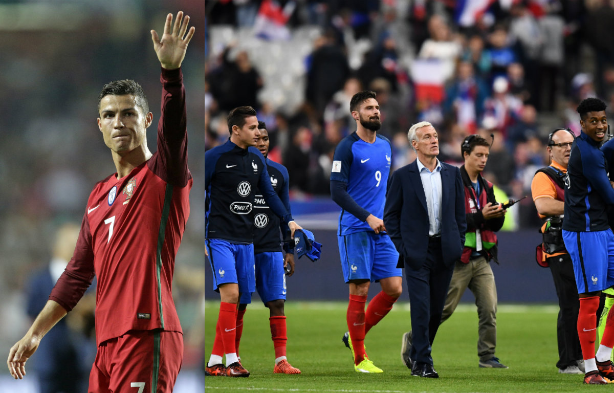Francia y Portugal aseguraron su tiquete a Rusia 2018