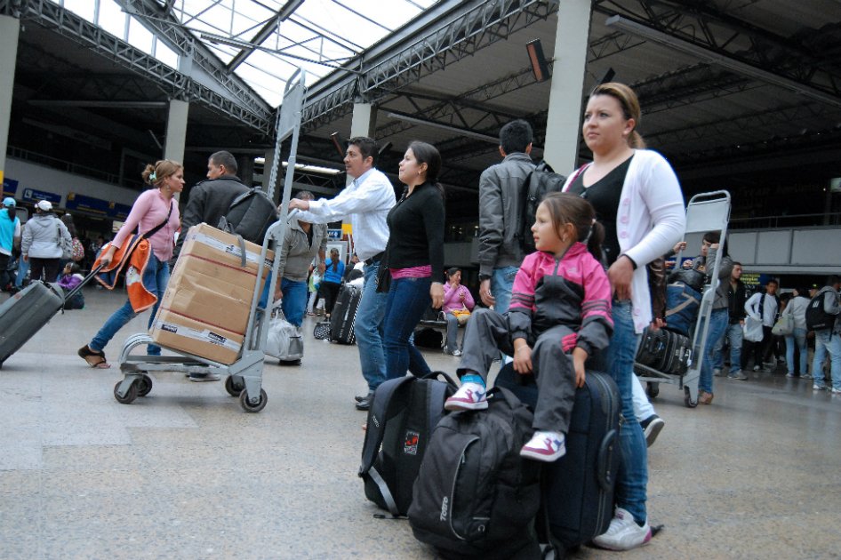 Los municipios del borde occidental y noroccidental de Bogotá también presentan una recepción alta de inmigrantes. / Archivo El Espectador