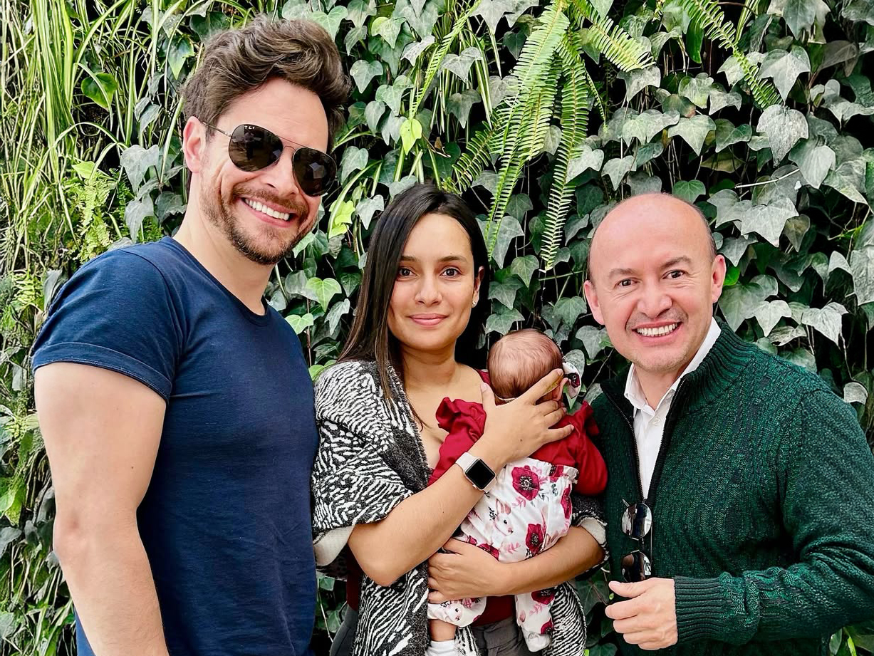 Julián Trujillo publica primera foto con Lucía, la bebé que tuvo con Susana Rojas