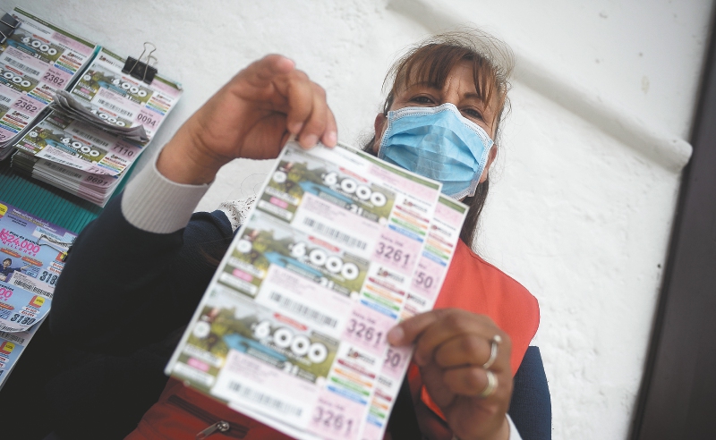 Venta de lotería, un golpe inesperado a la salud