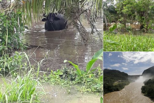 Comunidades se quejan por inundaciones de Hidrosogamoso