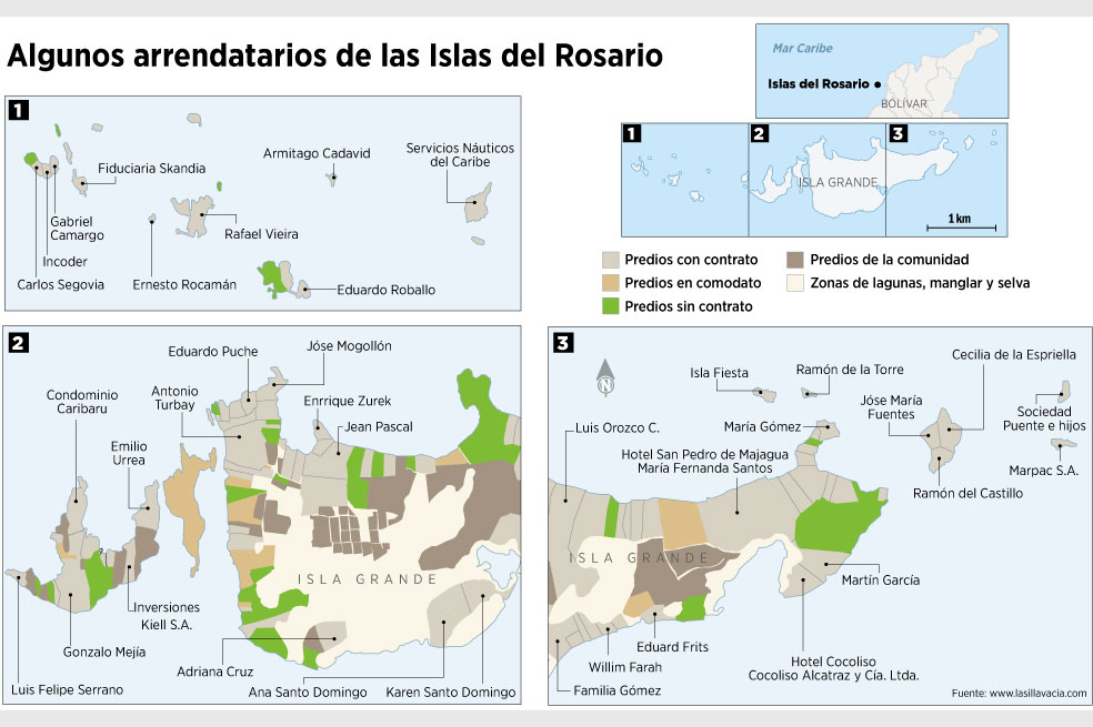 La isla que reclaman los afro