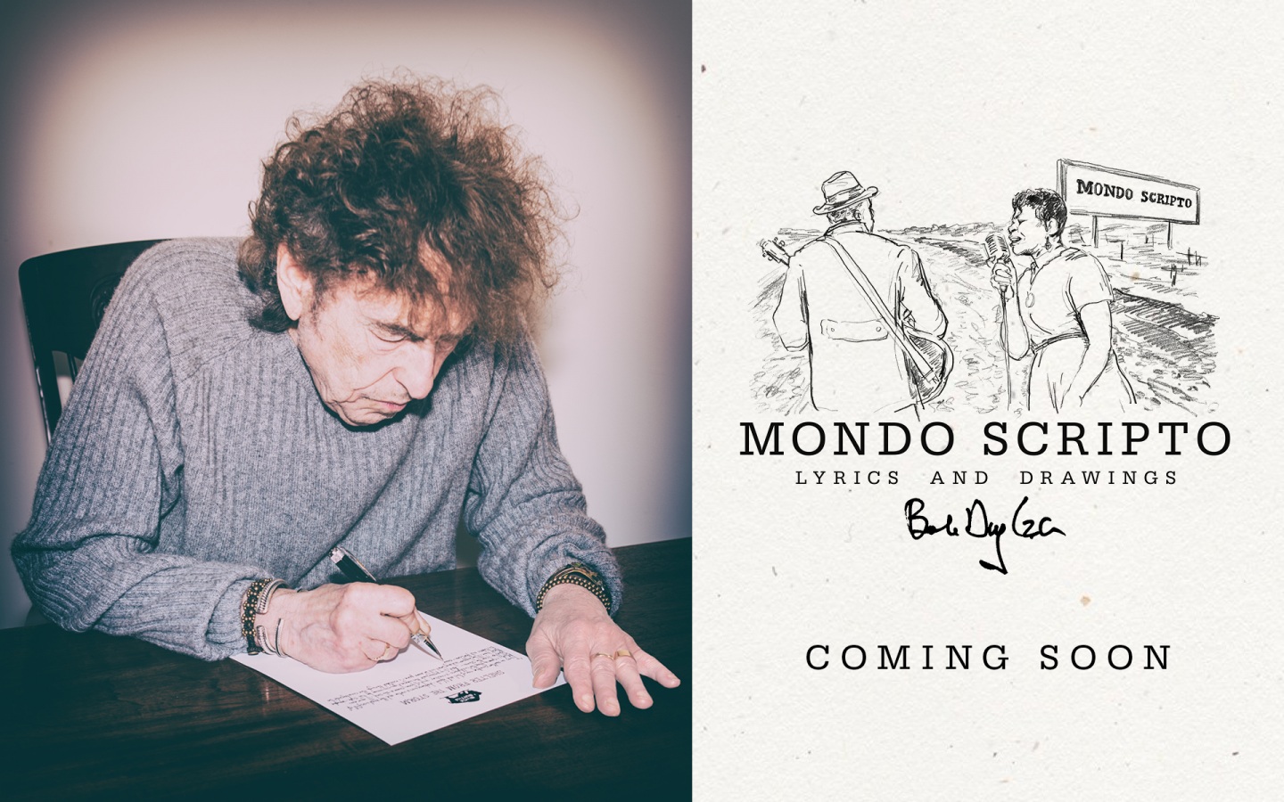 Bob Dylan reescribe e ilustra sus canciones en una exposición «histórica»