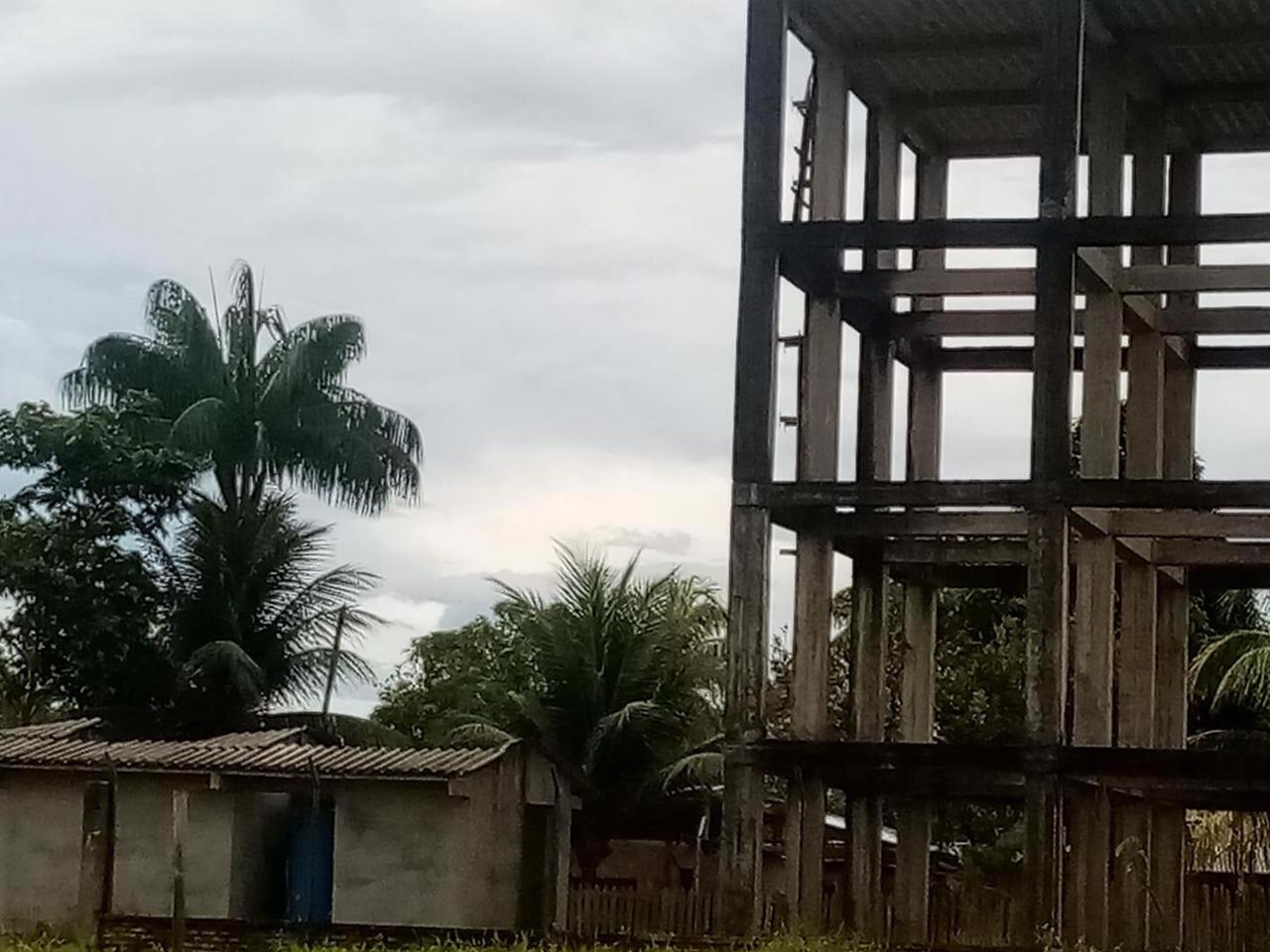 Estado actual de la obra en el resguardo del km6. / Archivo particular