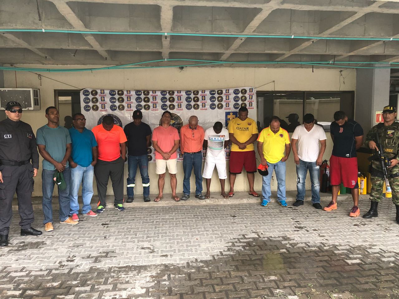 Capturados presuntos integrantes del Clan del Golfo por sacar cocaína hacia Europa