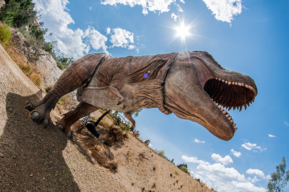 Parque Temático Gondava, el gran valle de los dinosaurios.
