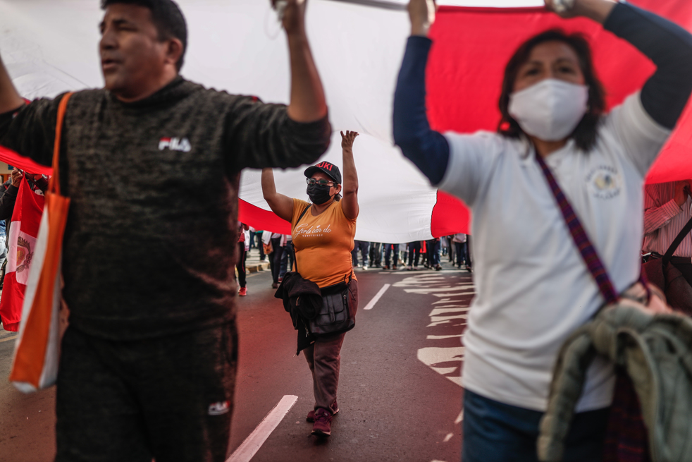 Protestas en Perú