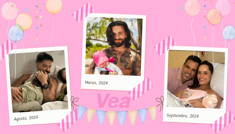 Nacimientos 2024: Maluma, Camilo y otros famosos que tuvieron hijos este año