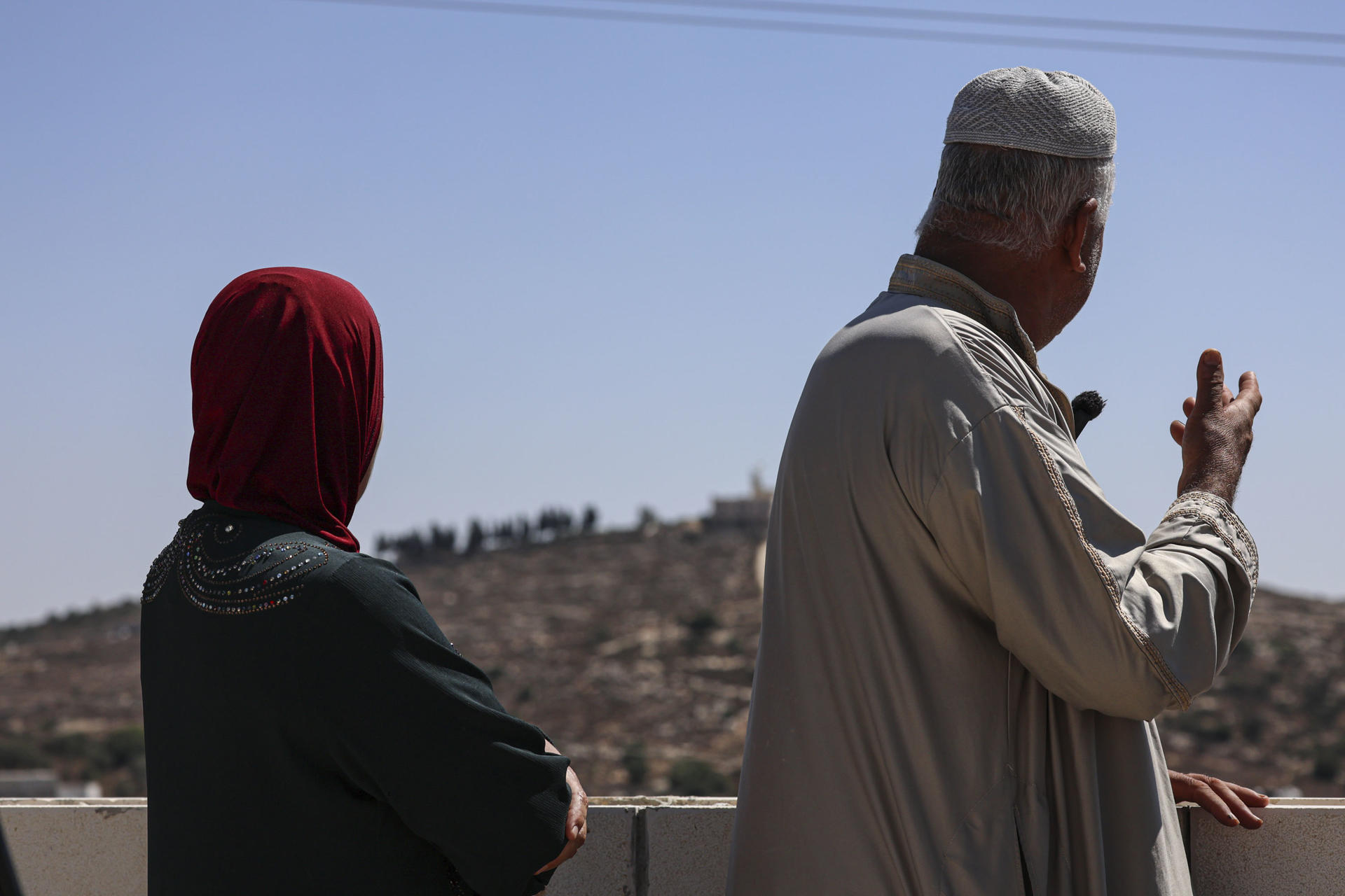“Estamos rodeados”: palestinos denuncian avance de colonos en Cisjordania