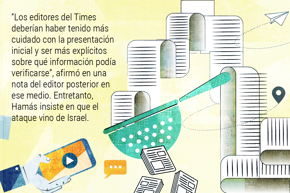La guerra de Israel y Hamás también es una guerra contra la información falsa