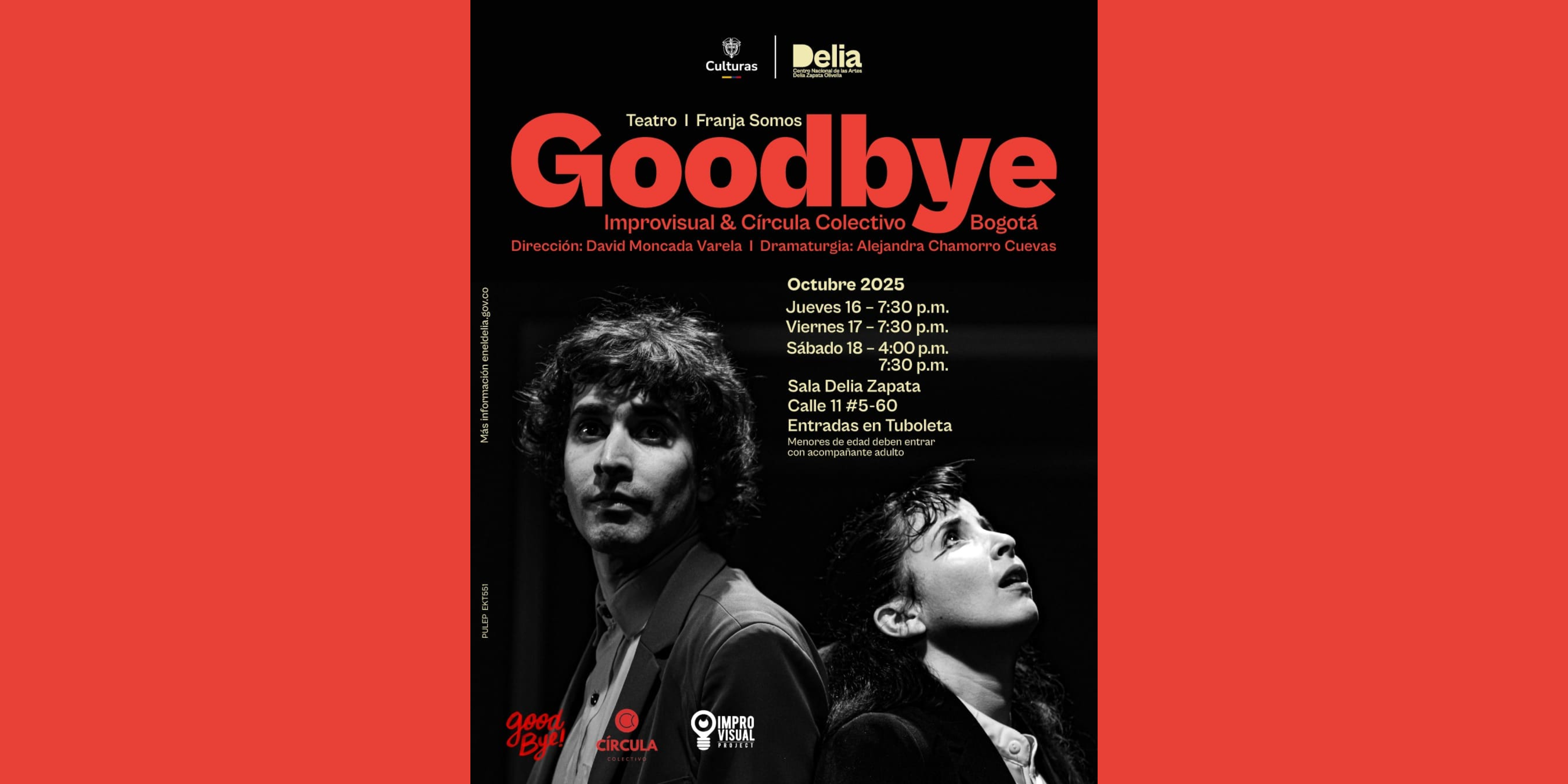 “Goodbye”: una comedia teatral sobre amor, depresión y libertad