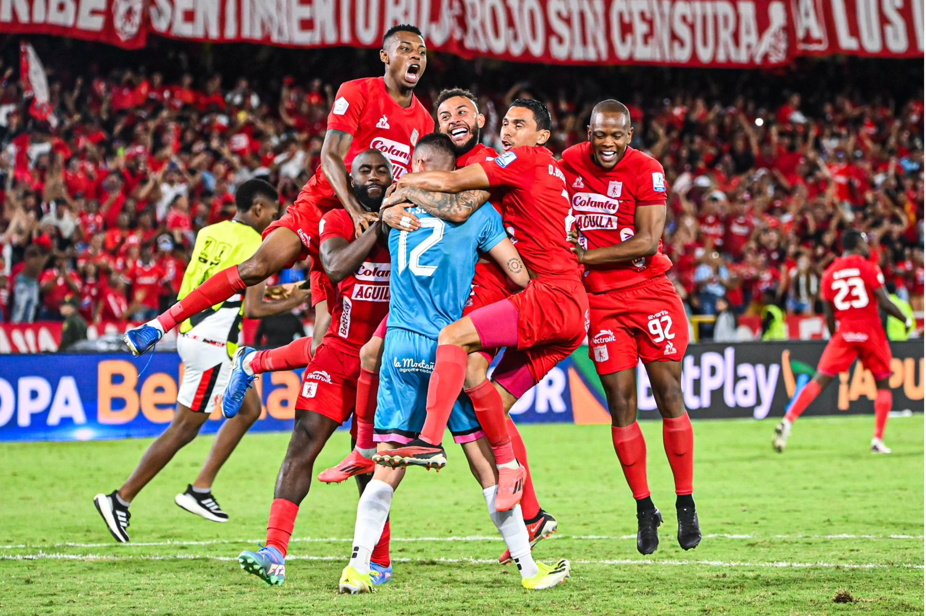 ¡América, a la final de la Copa BetPlay! Jorge Soto fue el héroe en los penaltis