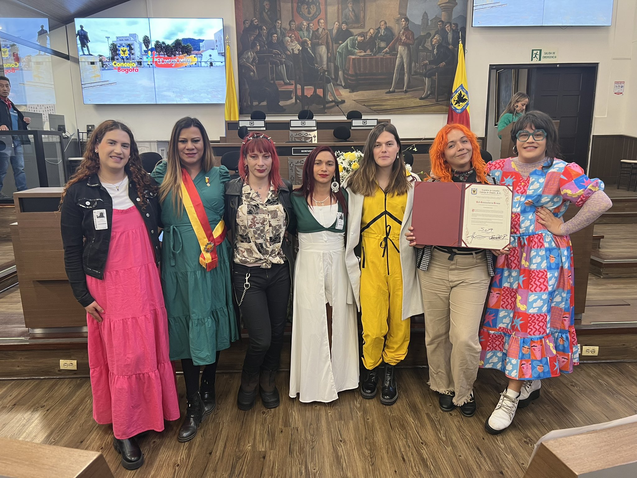 Red Comunitaria Trans fue reconocida por el Concejo de Bogotá