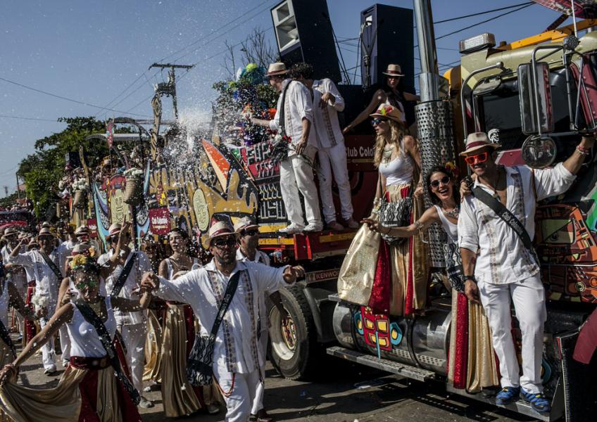 Club Colombia en el Carnaval de Barranquilla