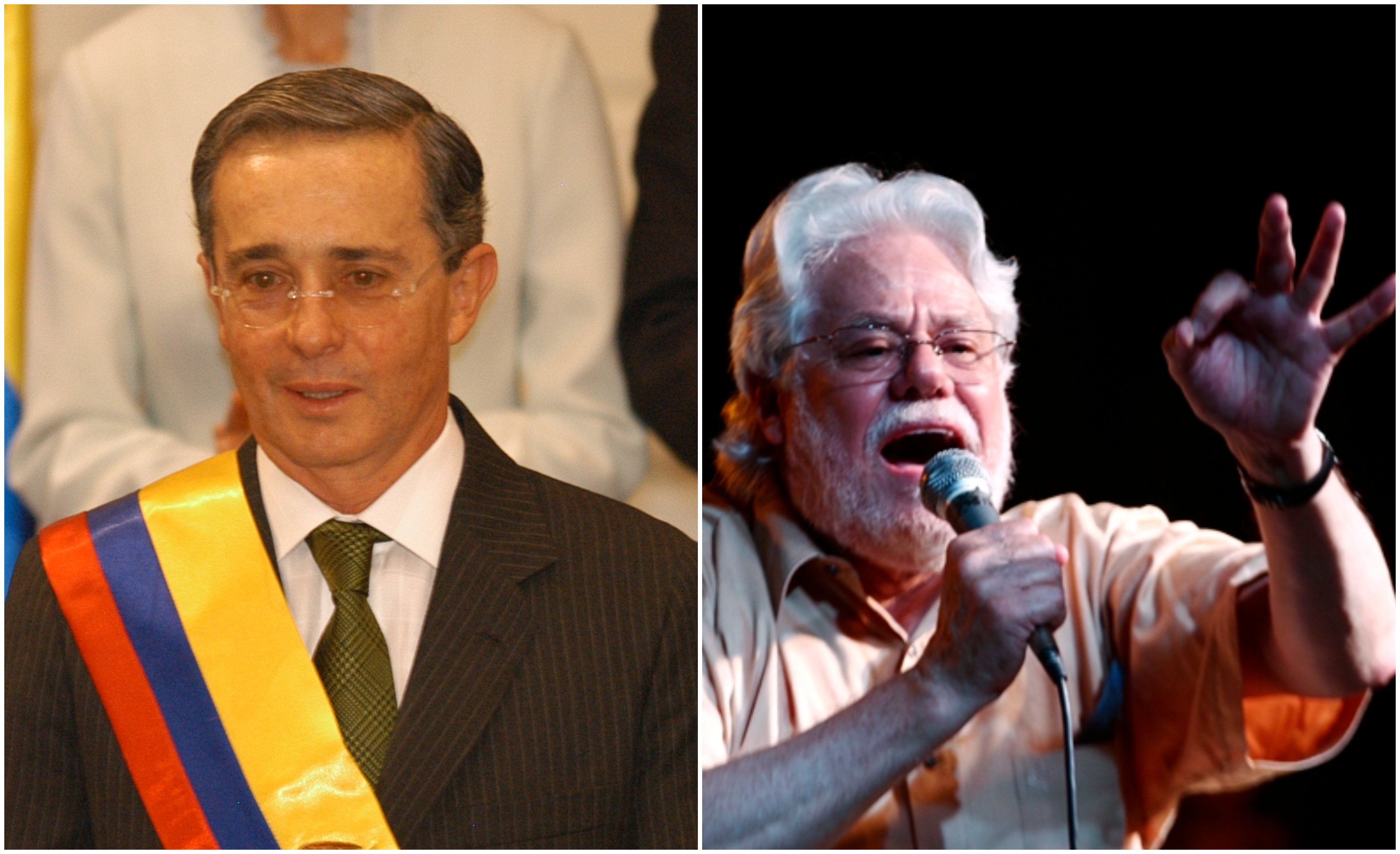El presidente Uribe logró reelegirse en 2006 y Carlos Gaviria quedó de segundo.