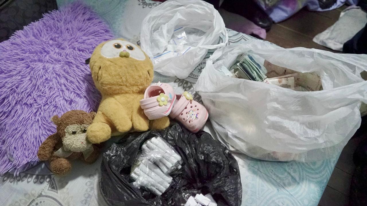 San Bernardo: rescatan a bebé de un año en pagadiario usado para esconder drogas