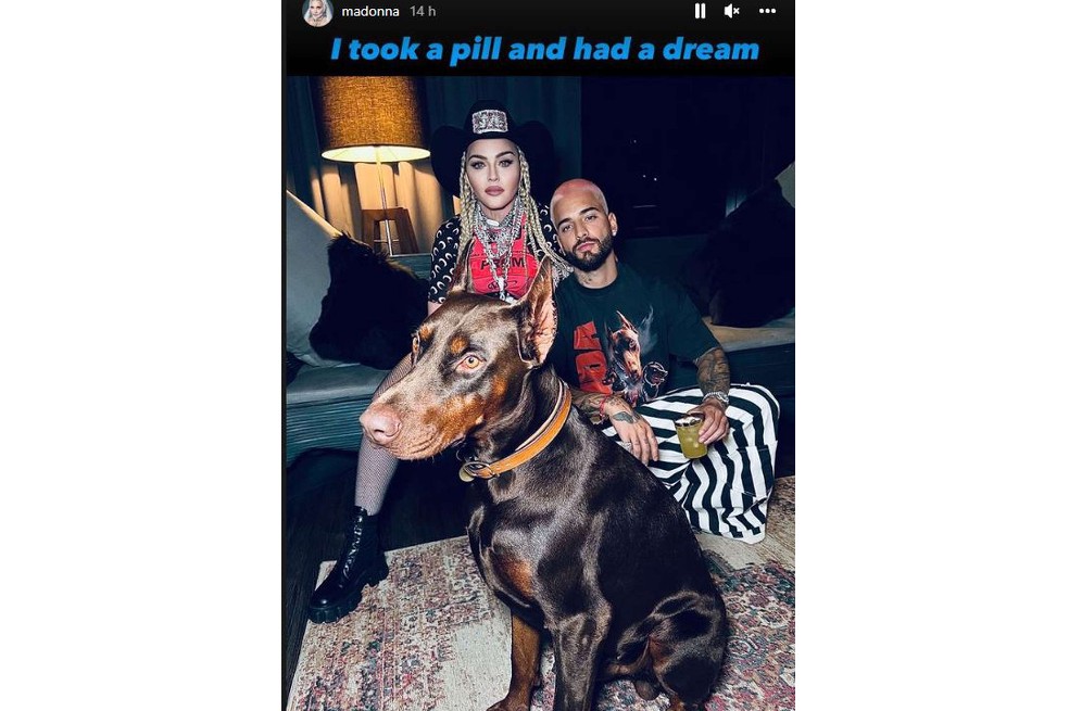 Luego de brindar un gran show el pasado fin de semana, la reina del pop seguiría en el país y sería la huésped especial en la casa de Maluma.
