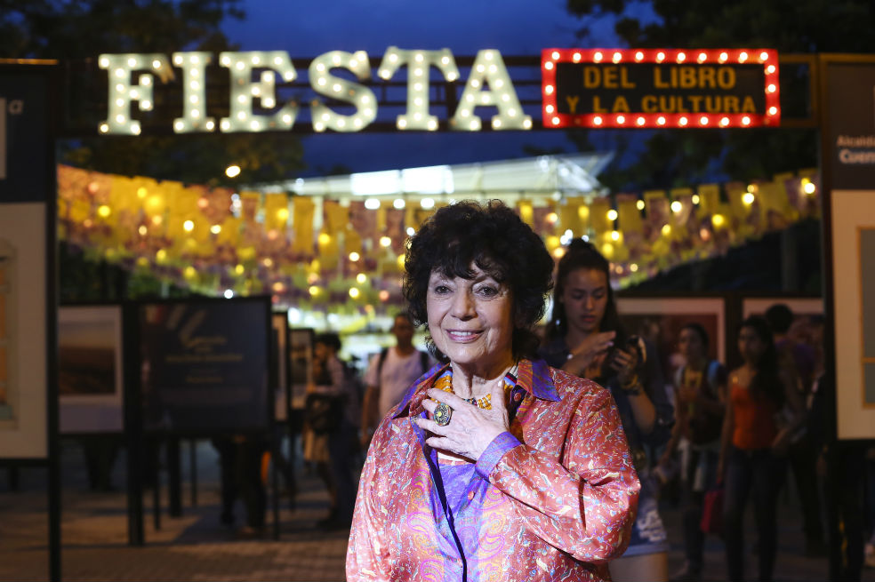 Luisa Valenzuela, Fiesta del libro Medellín. / Cortesía: Róbinson Henao