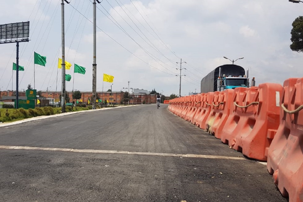 En julio finalizarán obras en la ciclorruta de la calle 13, occidente de Bogotá