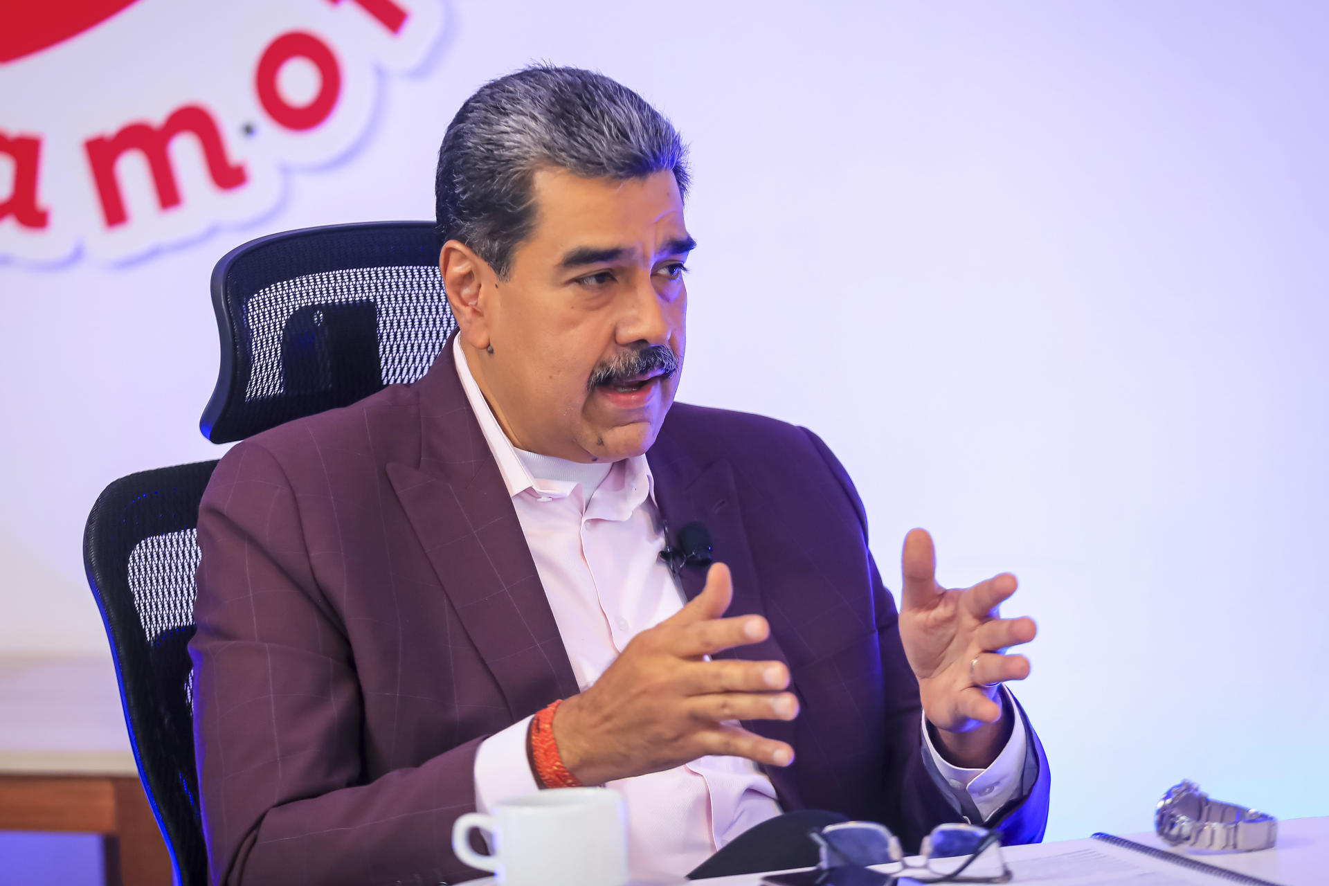 Maduro habló sobre una amenaza terrorista a la Embajada de Estados Unidos en Venezuela