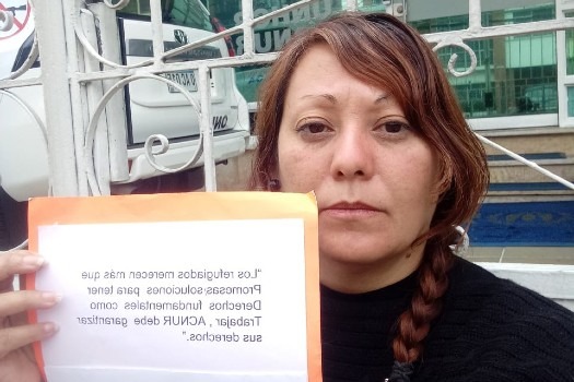 Periodista venezolana adelanta huelga de hambre para que le permitan trabajar