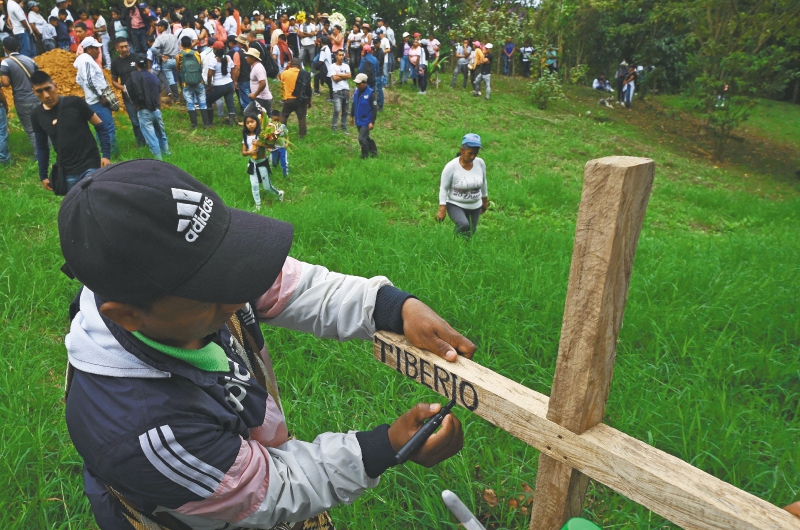 Defensoría registra 181 líderes sociales asesinados en 2023